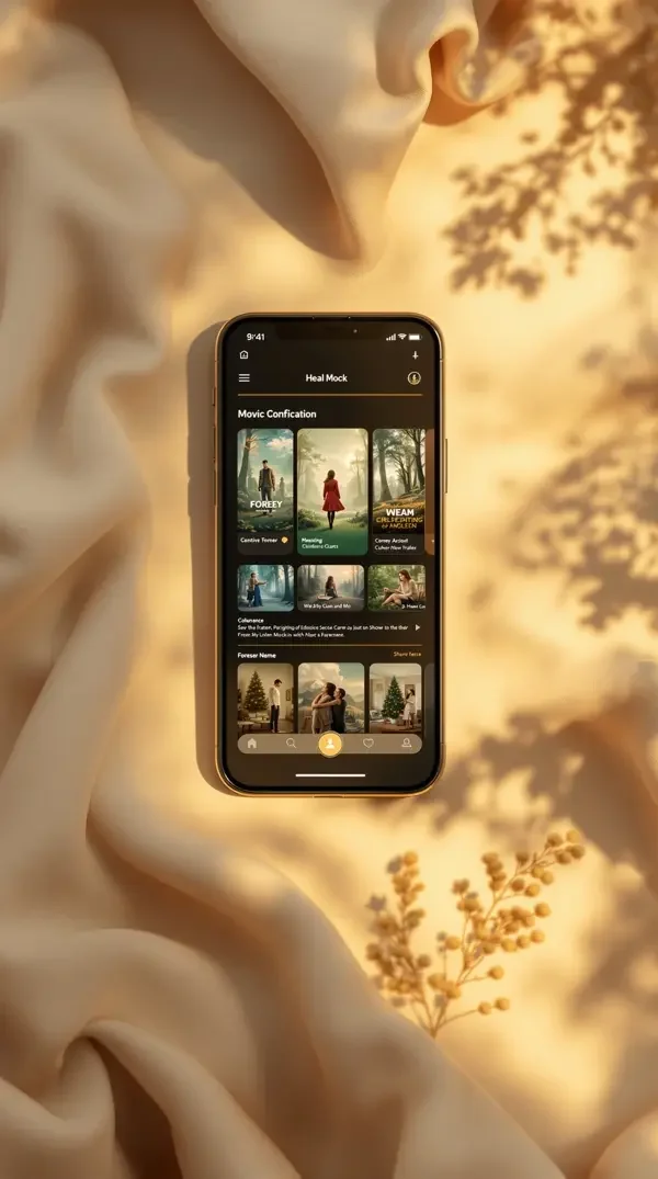 天龙影院 APP 界面展示